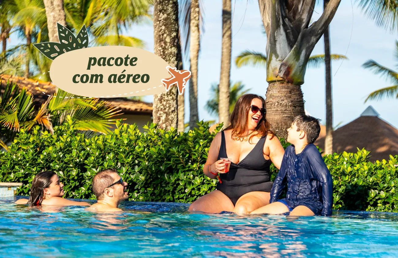 Pacote com Aéreo All Inclusive